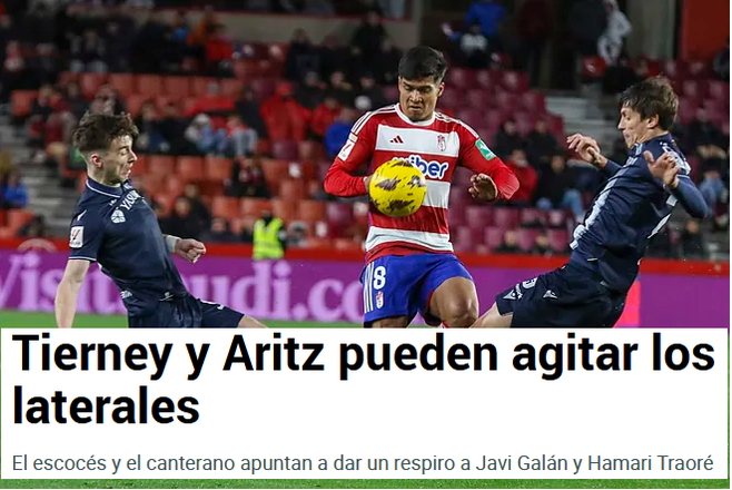 Noticia: Según Marca Galán y Traoré podrían descansar ante el Cádiz Imagen de la noticia: Según Marca Galán y Traoré podrían descansar ante el Cádiz